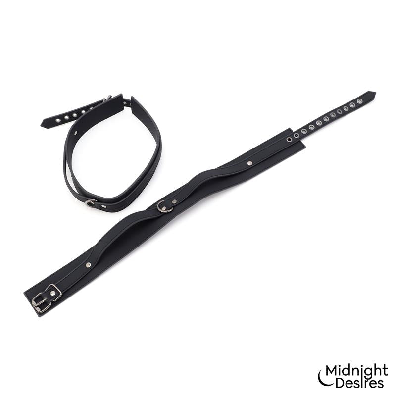MIDNIGHT DESIRES Restrain Set with Hand and Thigh Cuffs