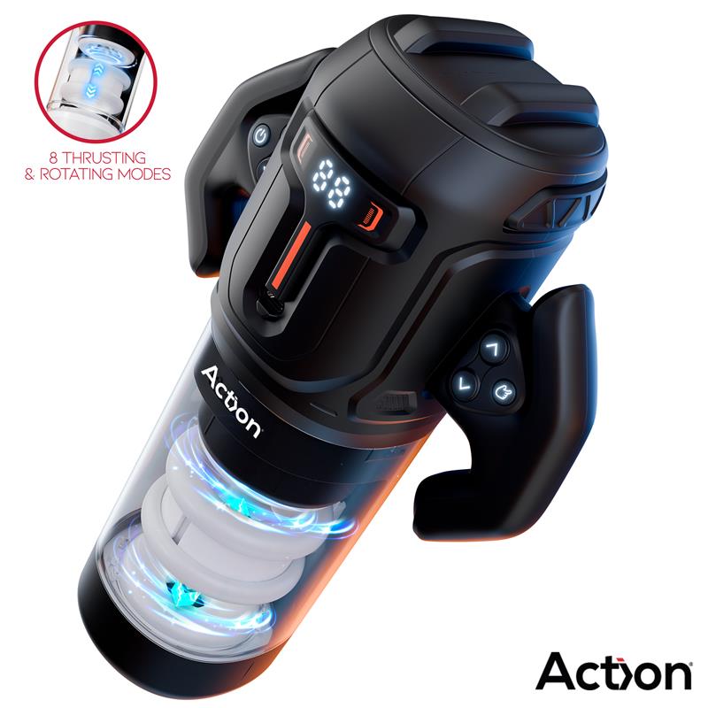ACTION Zyon Advance Automatic Thrusting and Rotating Masturbator