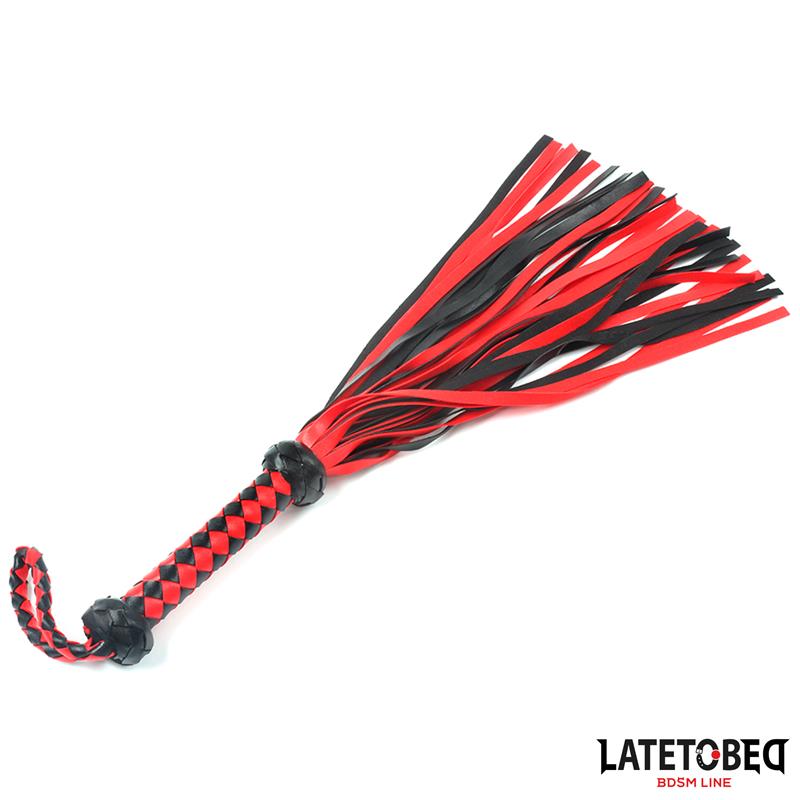 LATETOBED BDSM LINE Braided Flogger 49 cm