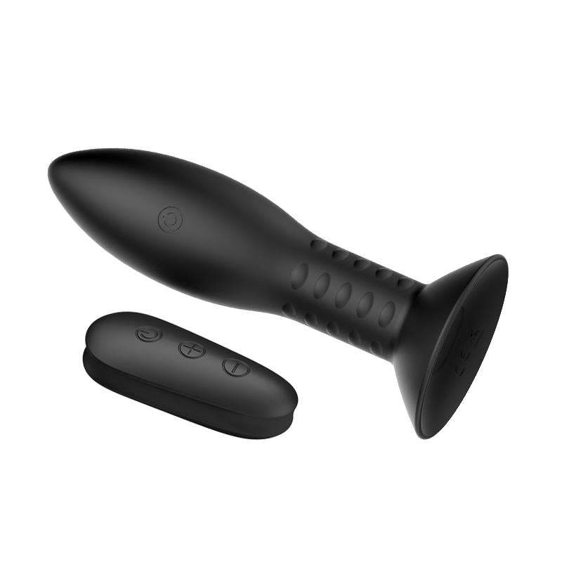 MR PLAY Butt Plug with Vibration and Rotation