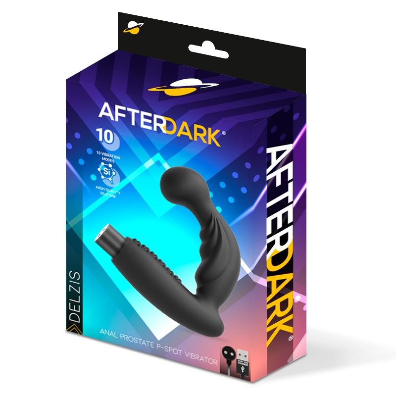 AFTERDARK Delzis analinis prostatos P-taško vibratorius