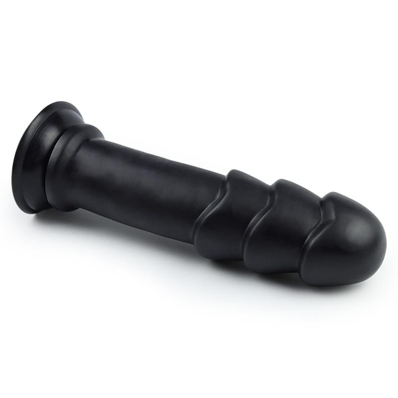 LOVETOY Dildo King Sized Anal Ripples 11.25" Black
