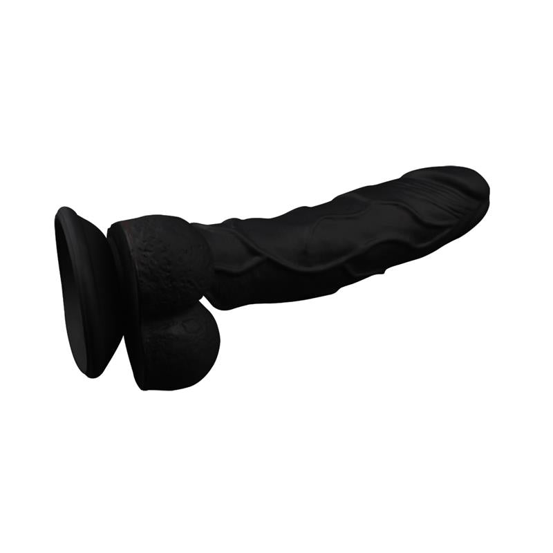 CHISA Dildo Labour 8" Liquid Silicone Black