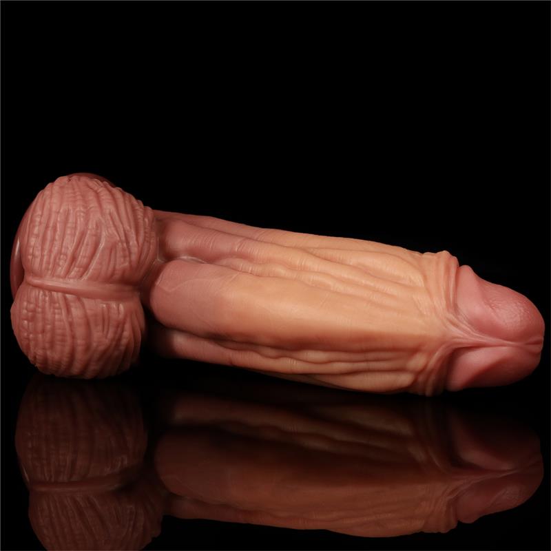 LOVETOY Dildo Nature King 10" Dual Layer