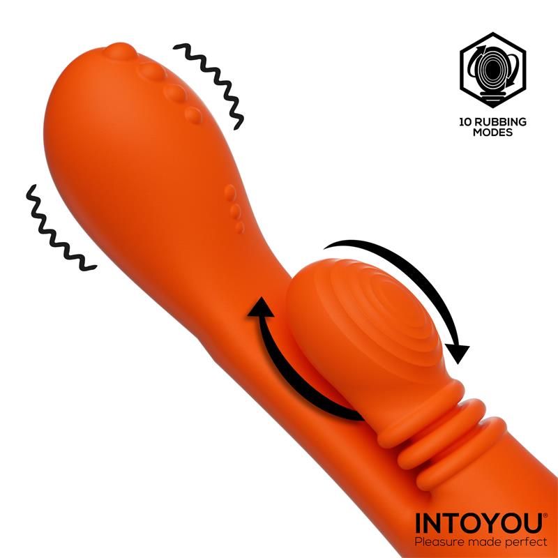 INTOYOU Ethan Vibrator 360º G-spot Massage with Multifunction Caps