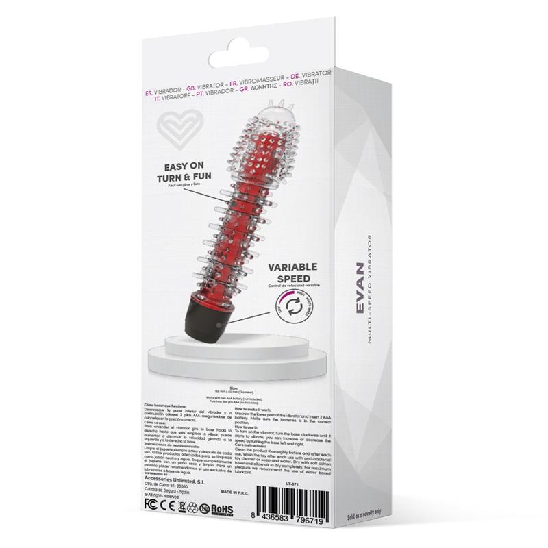 LATETOBED Evan Vibe Multi Speed Red