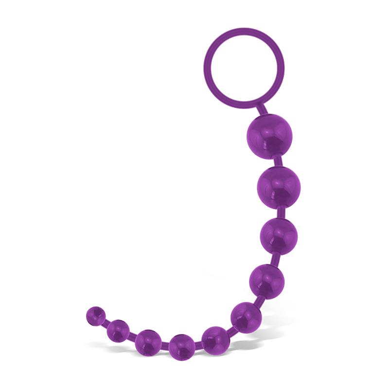 LATETOBED G.Flex Bendable Thai Anal Beads Purple