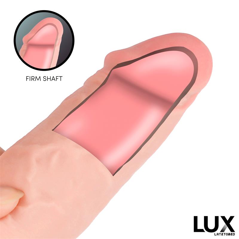 LUX Klaus Triple Density Dildo with Balls 9.4"