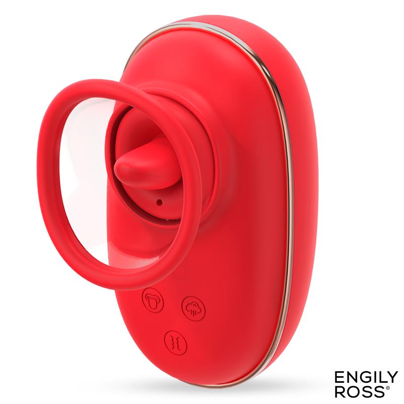 ENGILY ROSS Lizer Stimulator with Licking, Vacuum Pump and Vibration