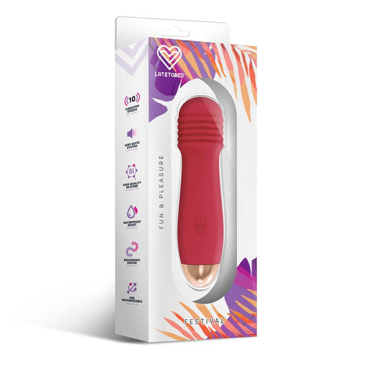 FESTIVAL Nesta Stimulator 10 Speeds Rust Red