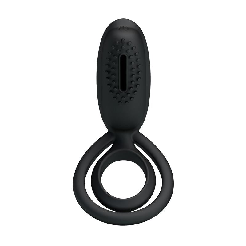 PRETTYLOVE Pretty Love Vibrating Cock Ring Esther Black