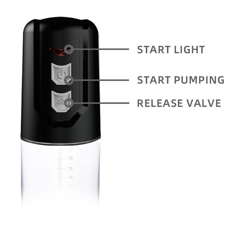 BOOST PUMPS PSX10 Automatic Penis Pump Crystal