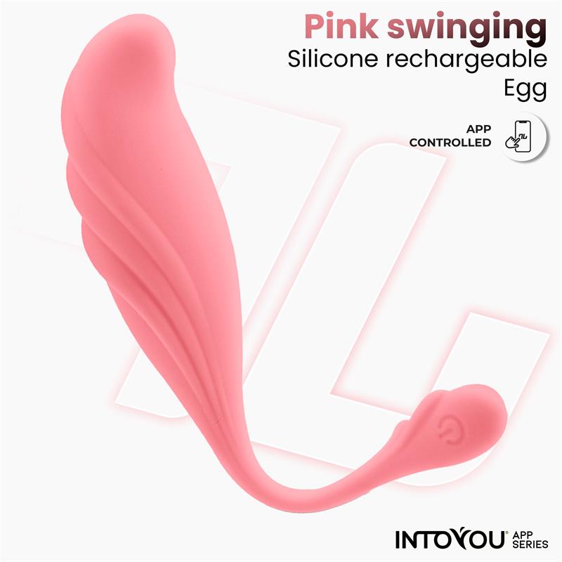 INTOYOU APP SERIES Vibrating Egg with Waving and APP USB