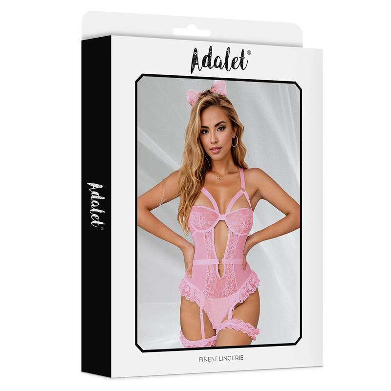 LINGERIE Zoa Teddy with Leg Ring