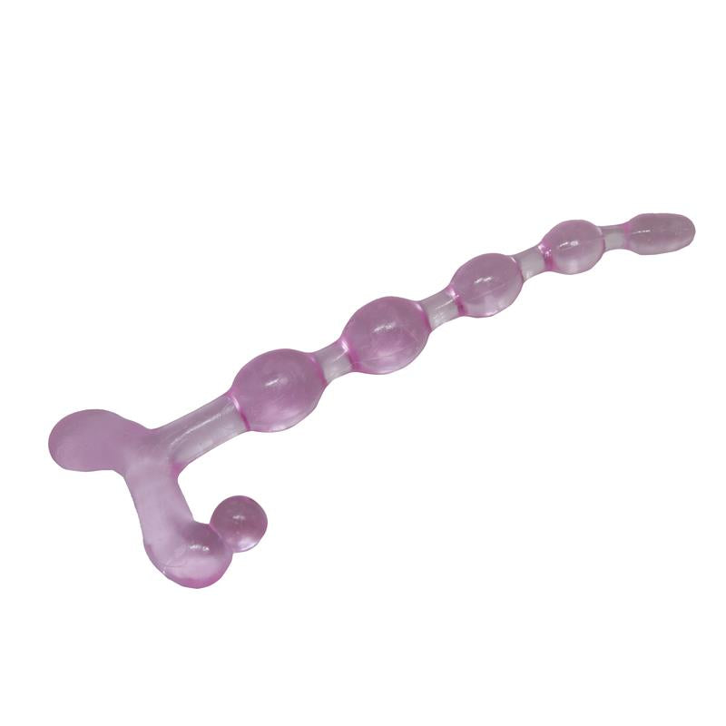 BAILE Bendy Twist Anal Beads Pink