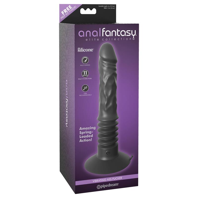 ANAL FANTASY ELITE Butt Vibe Ass Fucker Silicone USB
