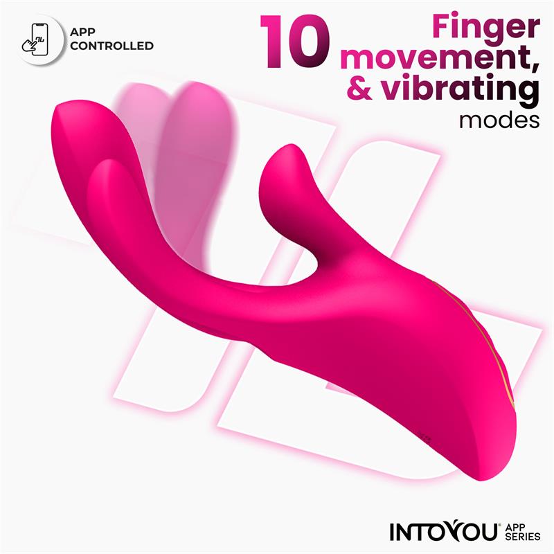 INTOYOU APP SERIES Derek Vibe with Finger Function 3 Motors and App