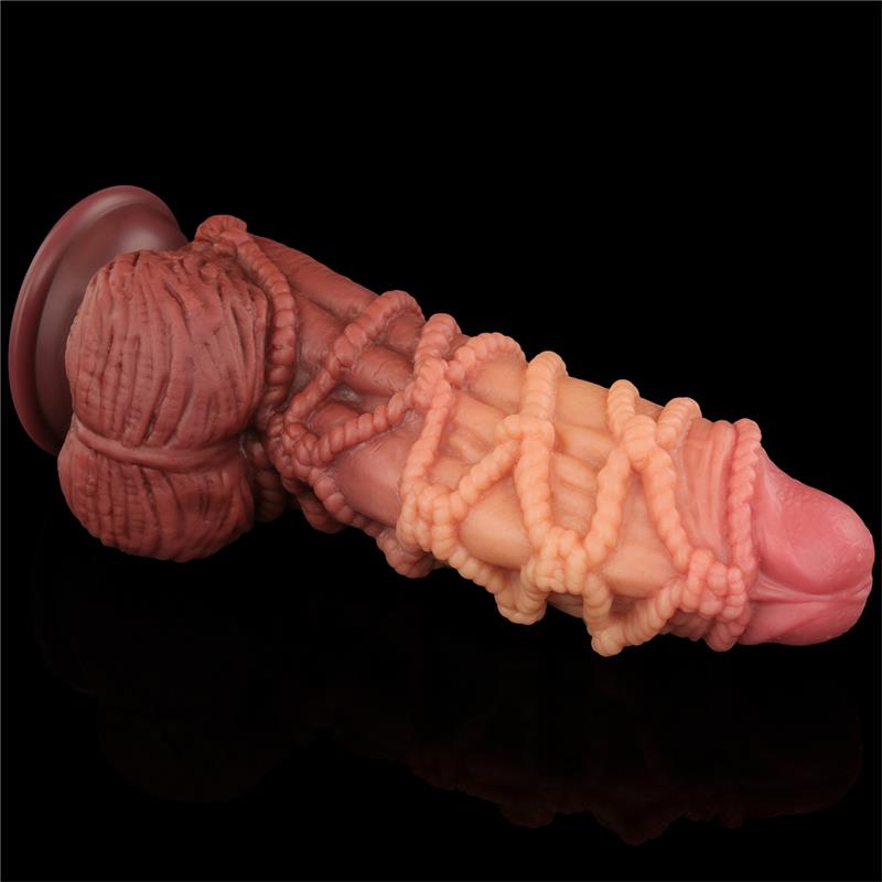 LOVETOY Dildo Dual Layer King Size Nature 9.5"
