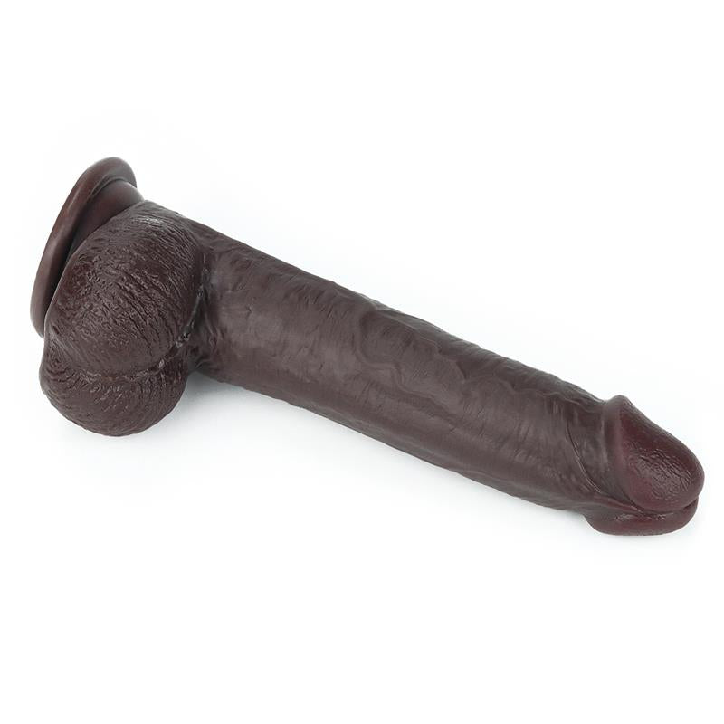 LOVETOY Dildo Sliding 9" Black