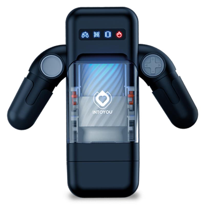 INTOYOU Elon Intelligent Masturbator with Up and Down Movement, Vibration, Heat and Phone Holder