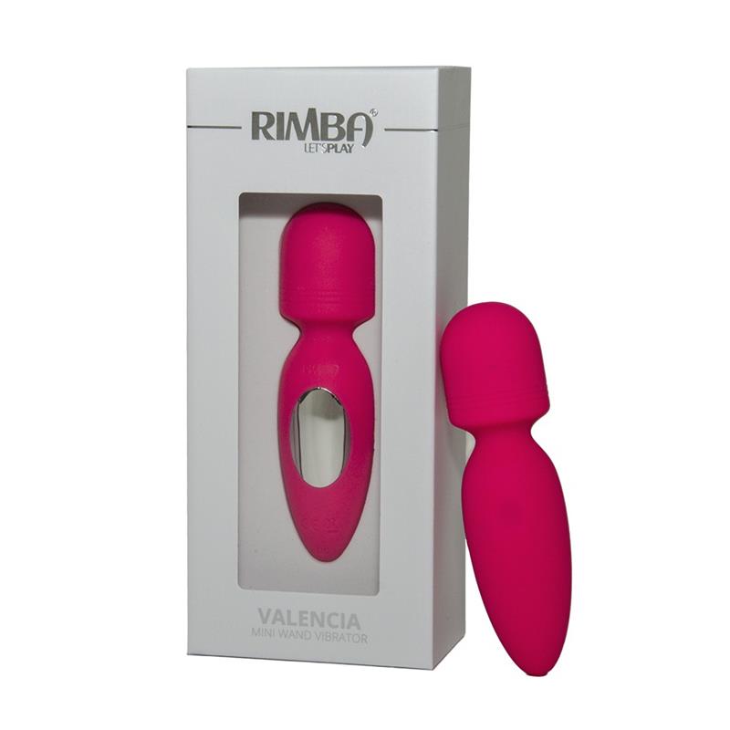 RIMBA TOYS Mini Wand Vibrator Valencia Pink