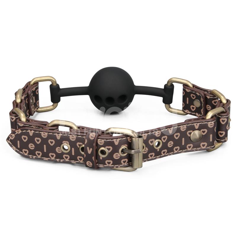 LOVETOY Rebellion Reign Breathable Silicone Ball Gag