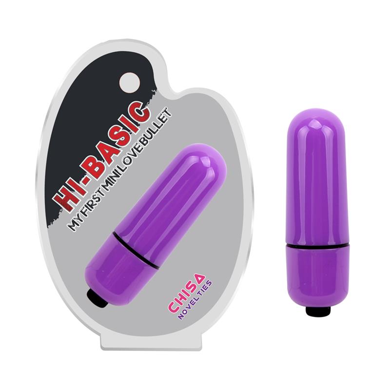 CHISA Vibrating Bullet Hi-Basic 5.8 x 1.8 cm Purple