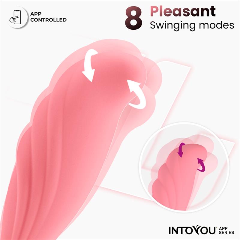 INTOYOU APP SERIES Vibrating Egg with Waving and APP USB