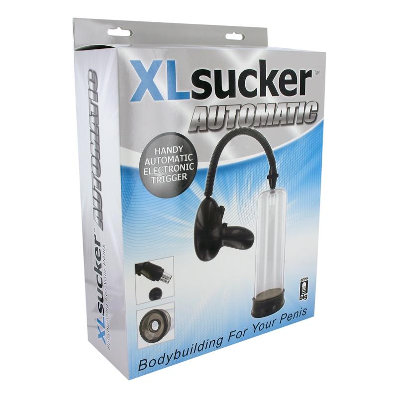 XL SUCKER Automatic Penis Pump Clear