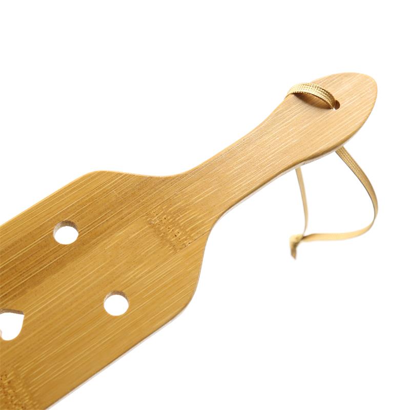 LATETOBED BDSM LINE Bamboo Paddle with Hearts 33 cm