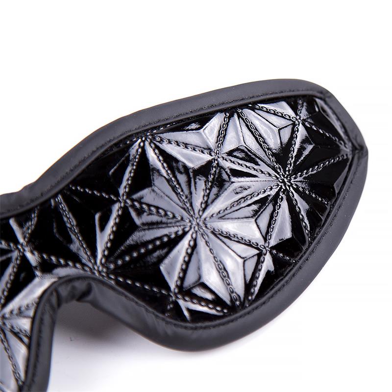 BLACK SAPPHIRE Blindfold Sapphire Vegan Leather