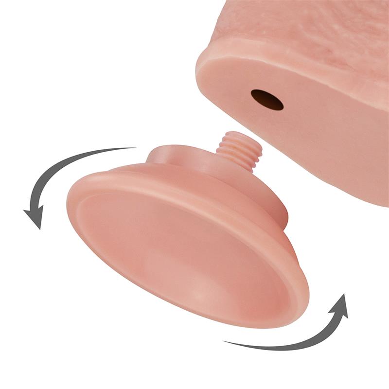LOVETOY Dildo Sliding 7" Flesh