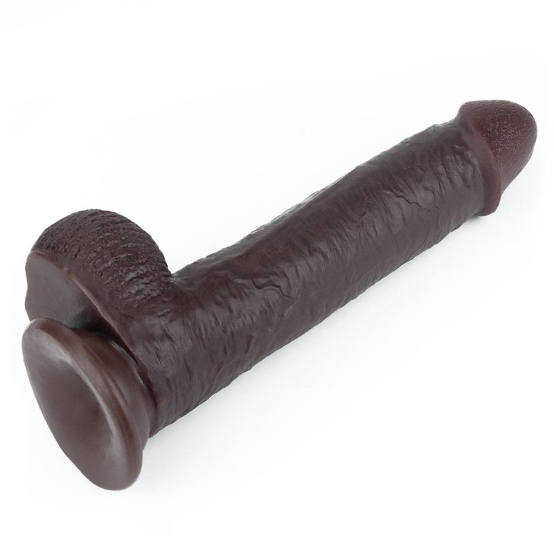 LOVETOY Dildo Sliding 9" Black