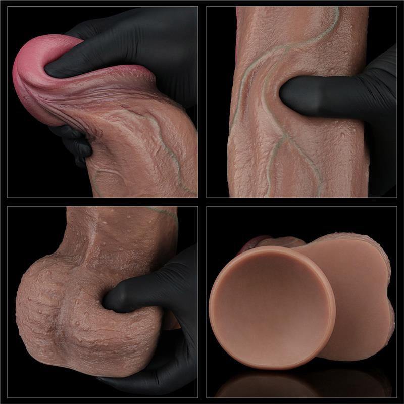 LOVETOY Dual Layered Dildo 13" Cock XXL
