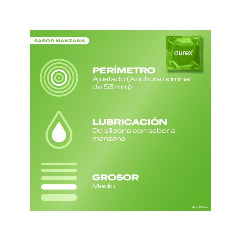 DUREX Flavored Condoms Saboréame 12 ud