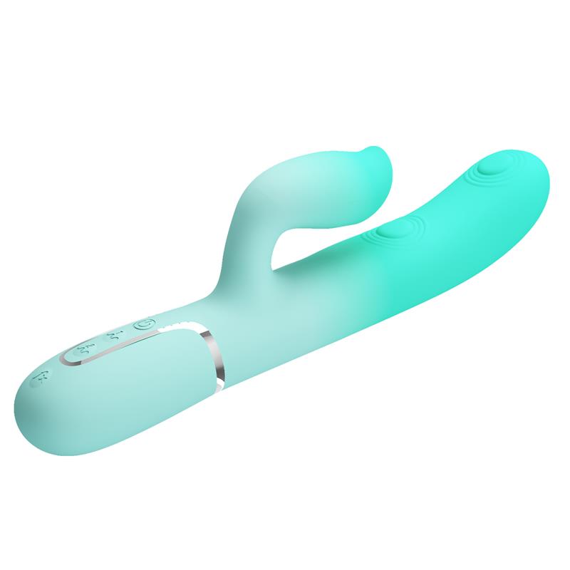 PRETTYLOVE Gigi Rabbit Vibrator Thumping and Licking