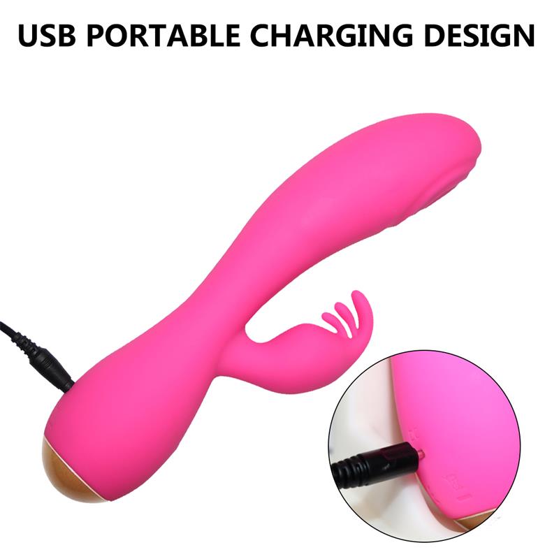 NALONE Magic Stick Rabbit Vibe with Pulsation Fuchsia