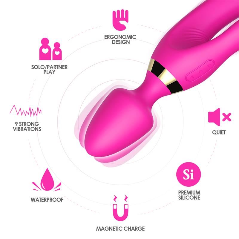 URBAN SKY Massager and Vibrator Pink