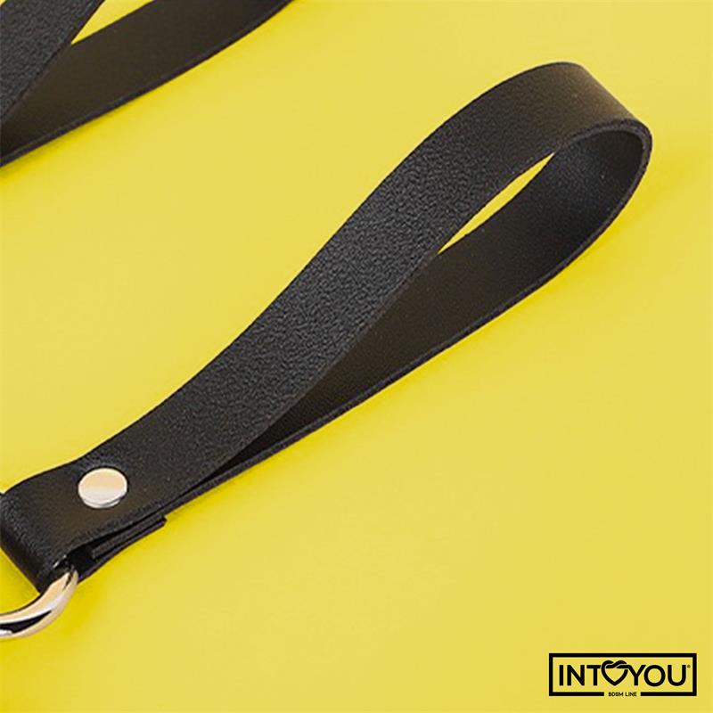INTOYOU BDSM LINE Mimi raktų pakabukas BDSM meškiukas su antkakliu ir varpeliu