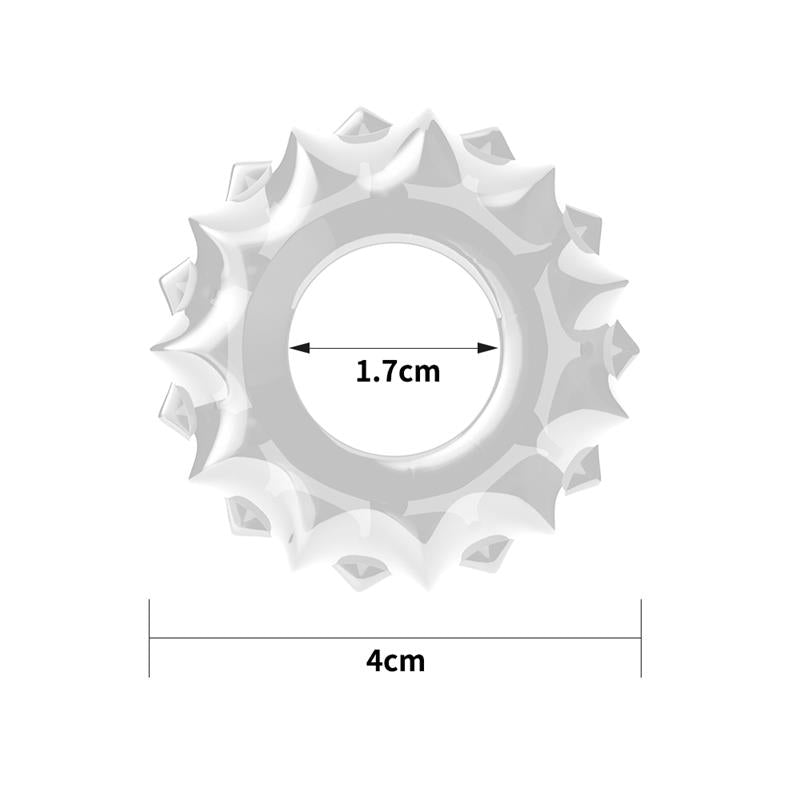 LOVETOY Penis Ring Power Plus Clear
