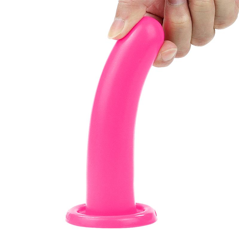 LOVETOY Stimulator Holy Dong 5.5" Liquid Silicone Pink