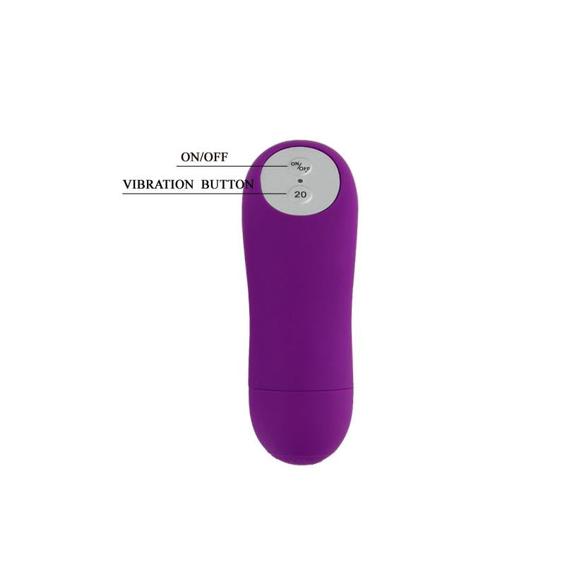 BAILE Vibrating Bullet Magic X20 Purple