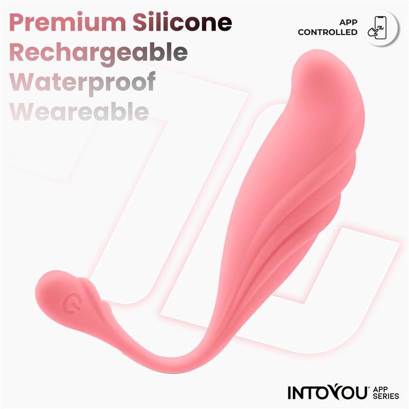 INTOYOU APP SERIES Vibrating Egg with Waving and APP USB