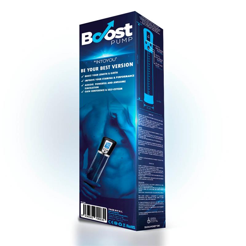 BOOST PUMPS Automatic Penis Pump with LCD Screen PSX08 USB