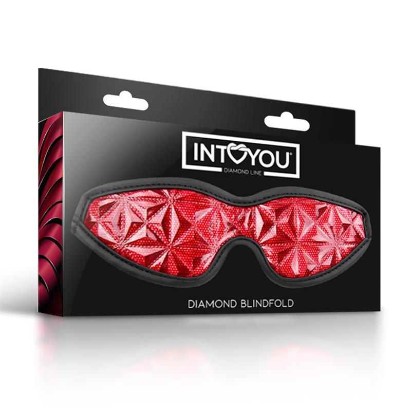DIAMOND LINE Blindfold Diamond Vegan Leather
