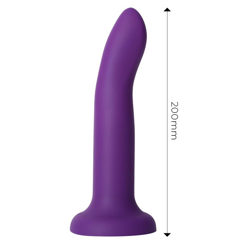 DILDOX BY ENGILY ROSS Color-Changing Dildo Purple to Pink Size L 21 cm