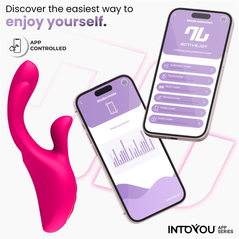 INTOYOU APP SERIES Derek Vibe with Finger Function 3 Motors and App