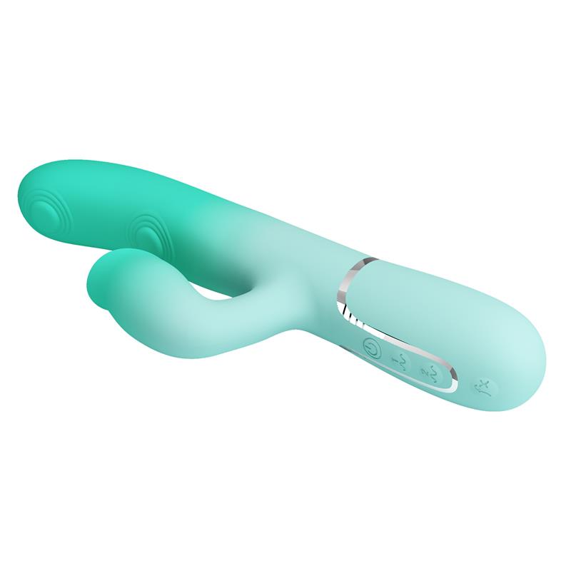 PRETTYLOVE Gigi Rabbit Vibrator Thumping and Licking