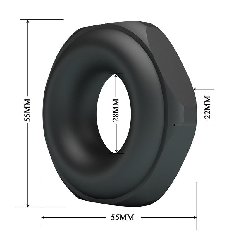 CRAZY BULL Jarvius Cock Ring Silicone Mod 14