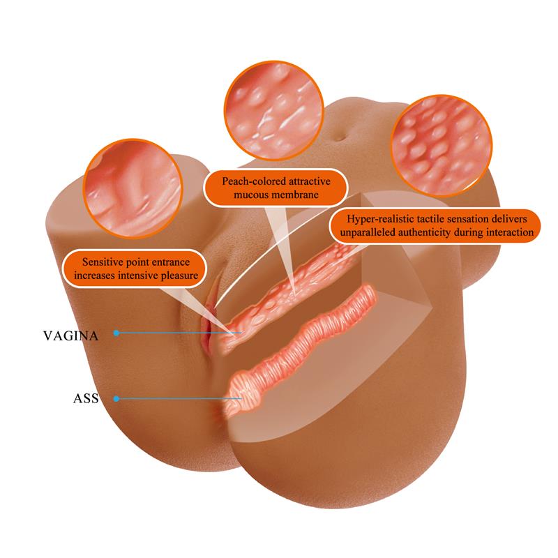 CRAZY BULL Masturbator with Vibration, Suction Efect and Voice 11 kg
